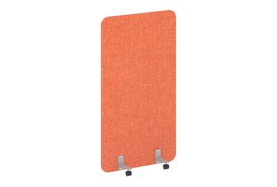Напольный экран на металлических опорах, на роликах R-line soft AP.R-100-180
