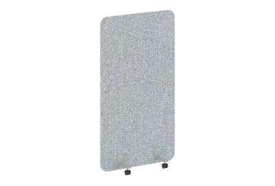 Напольный экран на металлических опорах, на роликах R-line soft AP.R-100-180