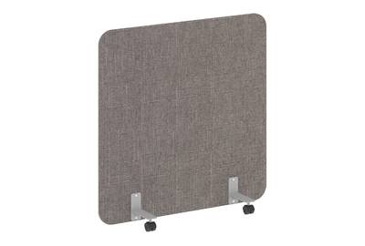 Напольный экран на металлических опорах, на роликах R-line soft AP.R-120-120