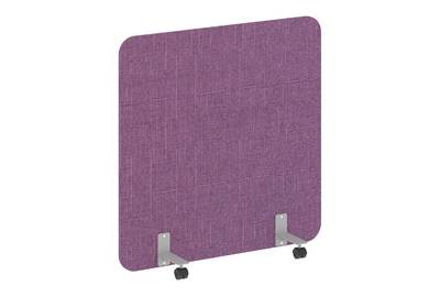Напольный экран на металлических опорах, на роликах R-line soft AP.R-120-120