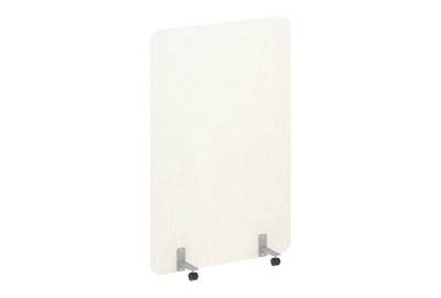 Напольный экран на металлических опорах, на роликах R-line soft AP.R-120-180