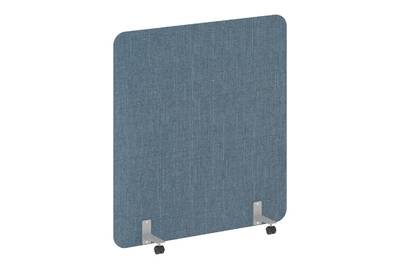 Напольный экран на металлических опорах, на роликах R-line soft AP.R-140-150