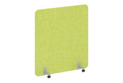 Напольный экран на металлических опорах, на роликах R-line soft AP.R-140-150