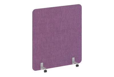 Напольный экран на металлических опорах, на роликах R-line soft AP.R-140-150