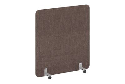 Напольный экран на металлических опорах, на роликах R-line soft AP.R-140-150