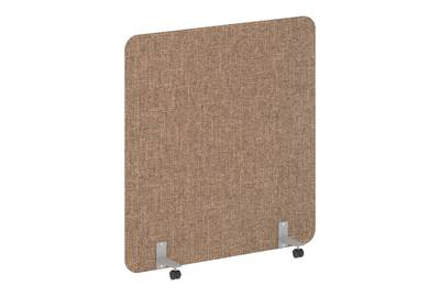 Напольный экран на металлических опорах, на роликах R-line soft AP.R-140-150