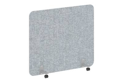 Напольный экран на металлических опорах, на роликах R-line soft AP.R-140-120