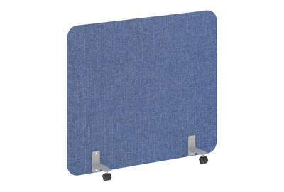 Напольный экран на металлических опорах, на роликах R-line soft AP.R-140-120