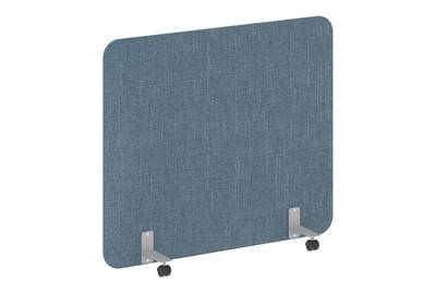 Напольный экран на металлических опорах, на роликах R-line soft AP.R-140-120