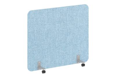 Напольный экран на металлических опорах, на роликах R-line soft AP.R-140-120