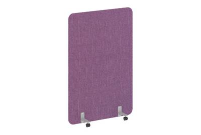 Напольный экран на металлических опорах, на роликах R-line soft AP.R-120-180