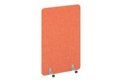 Напольный экран на металлических опорах, на роликах R-line soft AP.R-120-180
