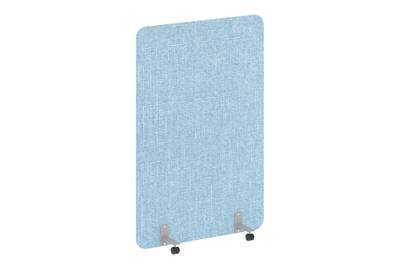 Напольный экран на металлических опорах, на роликах R-line soft AP.R-120-180
