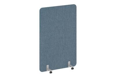 Напольный экран на металлических опорах, на роликах R-line soft AP.R-120-180