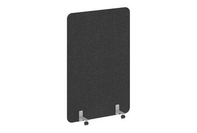 Напольный экран на металлических опорах, на роликах R-line soft AP.R-120-180