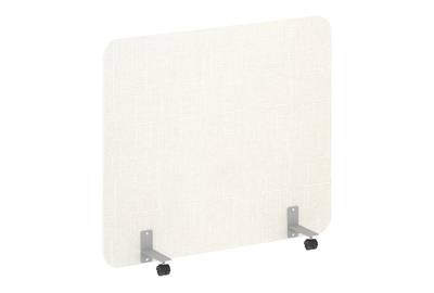 Напольный экран на металлических опорах, на роликах R-line soft AP.R-140-120