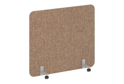 Напольный экран на металлических опорах, на роликах R-line soft AP.R-140-120