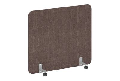 Напольный экран на металлических опорах, на роликах R-line soft AP.R-140-120
