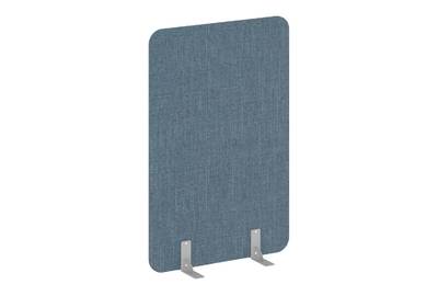 Напольный экран на металлических опорах на фетровых подпятниках R-line soft AP.F-100-150