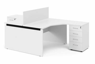 Бенч-стол угловой двухместный Tour Wood 114S1041 W3W3 (7016)