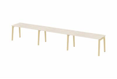 Рабочая станция на деревянных опорах Onix wood OW.RS-3.4.7