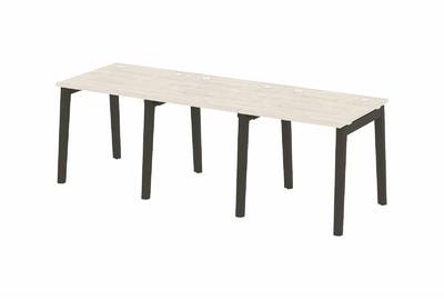 Рабочая станция на деревянных опорах Onix wood OW.RS-3.0.8