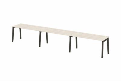 Рабочая станция на деревянных опорах Onix wood OW.RS-3.4.7