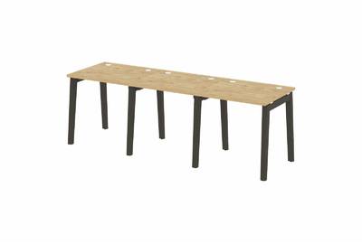 Рабочая станция на деревянных опорах Onix wood OW.RS-3.0.7