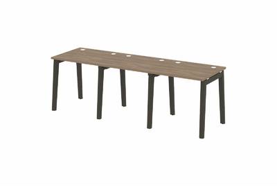 Рабочая станция на деревянных опорах Onix wood OW.RS-3.0.7