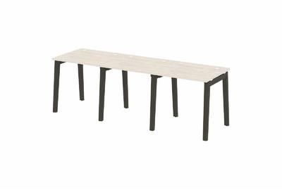 Рабочая станция на деревянных опорах Onix wood OW.RS-3.0.7