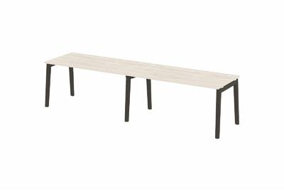 Рабочая станция на деревянных опорах Onix wood OW.RS-2.4.8