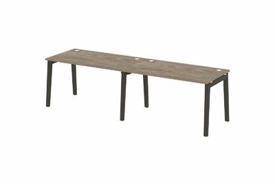 Рабочая станция на деревянных опорах Onix wood OW.RS-2.3.8