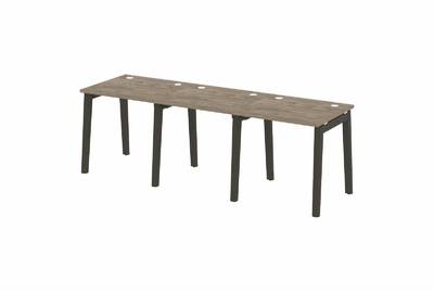 Рабочая станция на деревянных опорах Onix wood OW.RS-3.0.7