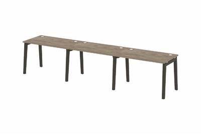 Рабочая станция на деревянных опорах Onix wood OW.RS-3.2.7