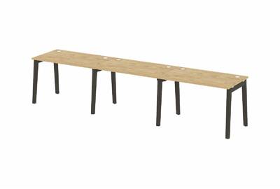 Рабочая станция на деревянных опорах Onix wood OW.RS-3.2.7