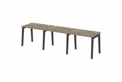 Рабочая станция на деревянных опорах Onix wood OW.RS-3.1.7