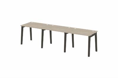 Рабочая станция на деревянных опорах Onix wood OW.RS-3.1.7
