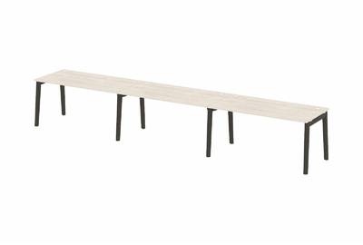 Рабочая станция на деревянных опорах Onix wood OW.RS-3.4.8