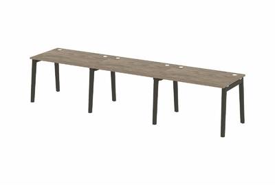 Рабочая станция на деревянных опорах Onix wood OW.RS-3.2.8