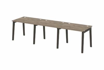 Рабочая станция на деревянных опорах Onix wood OW.RS-3.1.8