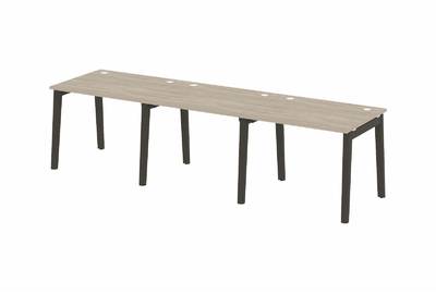 Рабочая станция на деревянных опорах Onix wood OW.RS-3.1.8