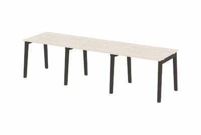 Рабочая станция на деревянных опорах Onix wood OW.RS-3.1.8