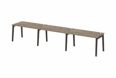 Рабочая станция на деревянных опорах Onix wood OW.RS-3.3.8