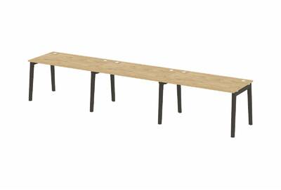 Рабочая станция на деревянных опорах Onix wood OW.RS-3.3.8