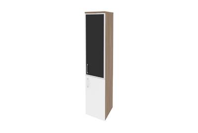 Шкаф высокий узкий правый Onix O.SU-1.2R(R) black
