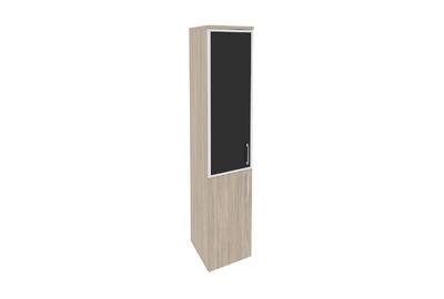 Шкаф высокий узкий левый Onix O.SU-1.2R(L) black
