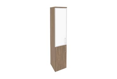 Шкаф высокий узкий левый Onix O.SU-1.2R(L) white
