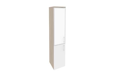 Шкаф высокий узкий левый Onix O.SU-1.2R(L) white