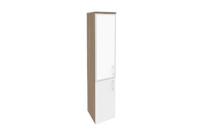 Шкаф высокий узкий левый Onix O.SU-1.2R(L) white