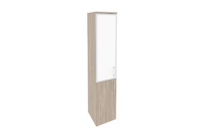 Шкаф высокий узкий левый Onix O.SU-1.2R(L) white